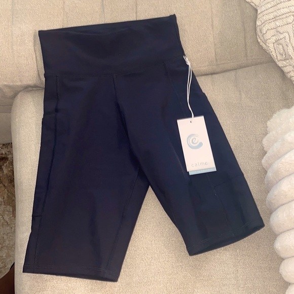 Johnny Was Pants - Johnny Was Calme Endurance Bike Shorts (W/Pocket) Size XS